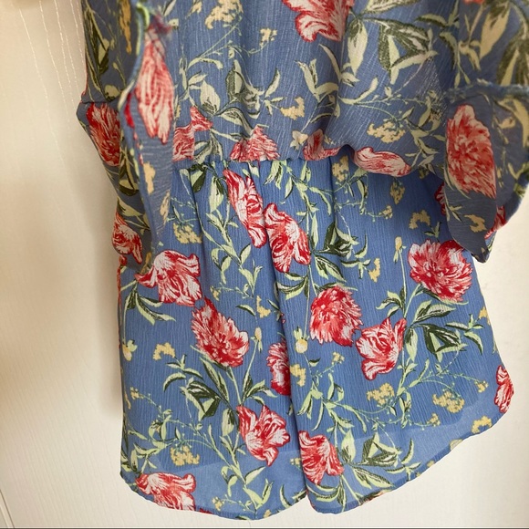 NOWADAYS Florals Prints Romper Size L - Picture 4 of 16